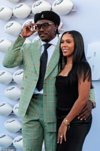 aj brown wife in