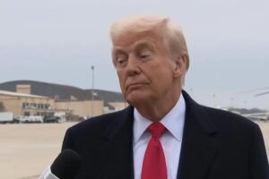 trump stare