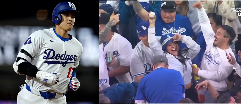 OHTANI AND DODGERS FAN