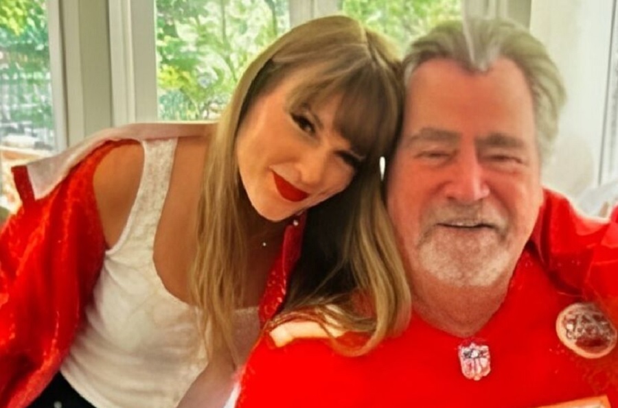 taylor swift and travis dad