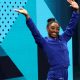 BILES WAVING