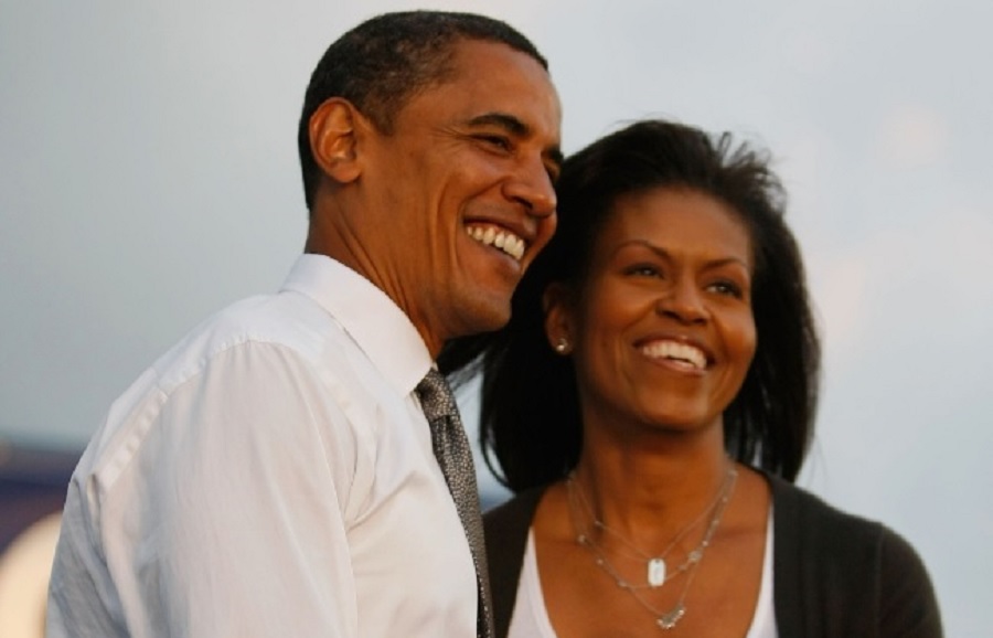 obama and wife