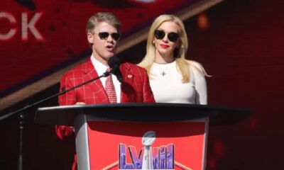 CLARK HUNT and WIFE