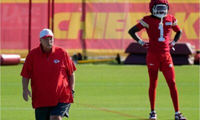 andy reid and xavier worthy